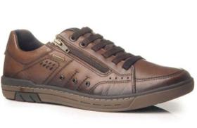 Sapatênis Pegada Cadarço de Elástico Casual Confort Masculino Adulto - Ref 119308-03