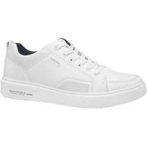 Sapatênis Pegada Masculino Couro Branco Casual Sapatênis Pegada Masculino Couro Branco Casual
