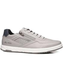 Sapatenis Pegada Microfibra - Masculino - Prata - 38 Sapatenis Pegada Microfibra - Masculino - Prata - 38