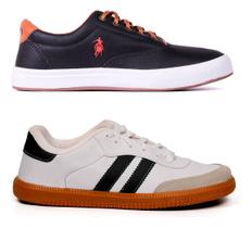 Sapatenis Polo Masculino Tenis Original Lançamento Leve