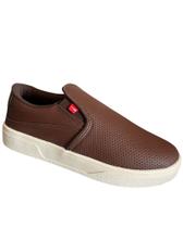 Sapatênis Rayon R1720 Slip On Sintético Com Micro Furos Calce Fácil Super Comfortável (66525)