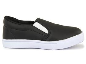 Sapatênis Slip on Sapatinho Infantil Bebê Menino Calce Fácil Confortável Leve Barato