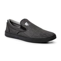 Sapatênis slip on yatch masculino polo state play preto/cinza 40 cinza unica