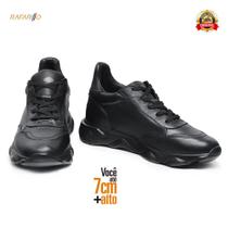 Sapatênis Sneaker All Black Couro Rafarillo Beats Alth 68052