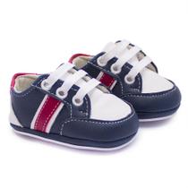 Sapatênis Strap Infantil Linha Baby Cla Cle - BE08 - Azul