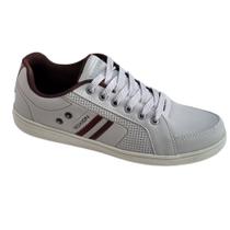 Sapatenis Tenis Casual Masculino Preto Cafe Bordo Vinho 3210