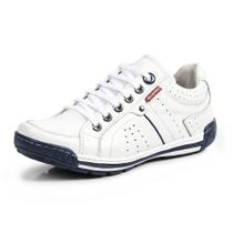 Sapatênis Tênis Couro Natural Linha Conforto Reverso - 3019 - Branco Sapatênis Tênis Couro Natural Linha Conforto Reverso - 3019 - Branco