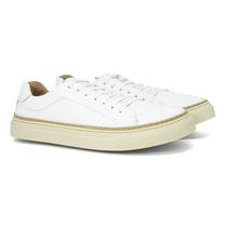 Sapatênis Tênis Masculino Anatomic Gel Mobi Conforto Couro Liso Casual Urbano