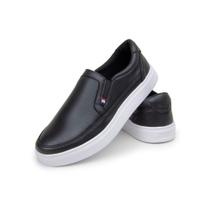 Sapatenis Tênis Masculino Casual Iate Slip On Mocassim Leve Confortável Fechamento Elastico Parra Boots