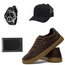 Sapatenis Tenis Masculino Confortavel + Acessorios Sapatenis Tenis Masculino Confortavel + Acessorios