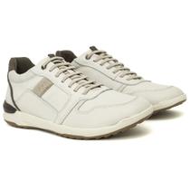 Sapatênis Tênis Masculino Ferricelli Adaption 4cm Couro Cadarço Elástico