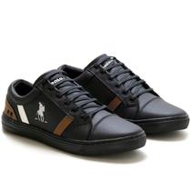 Sapatênis Tênis Polo Casual Conforto Masculino De Amarrar 08