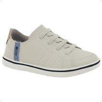 Sapatênis Tênis Sapato Infantil Klin Flyer Calce Fácil Bege Sapatênis Tênis Sapato Infantil Klin Flyer Calce Fácil Bege