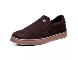 Sapatenis tênis slip on masculino casual básico confortavel