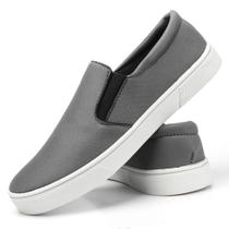 Sapatênis Yate Slip-on Tenis Masculino Casual Em Lona Leve