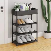 Sapaterira Rack Organizador Multiuso 4 Andares portátil