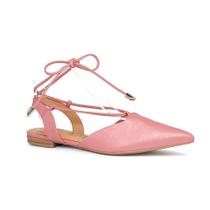 Sapatilha Amarração Rosa Feminina Santinelli Sapatilha Amarração Rosa Feminina Santinelli