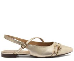 Sapatilha anacapri slingback fivela dupla feminina c300290374