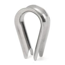 Sapatilha Anilha Leve 6 Mm Aço Inox Para Cabo De Aço Corda Sapatilha Anilha Leve 6 Mm Aço Inox Para Cabo De Aço Corda