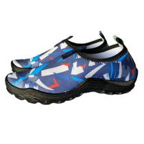 Sapatilha Aquática Neoprene Esportes Náuticos Caminhada Corrida Praia Trilha Bike Mergulho Surf