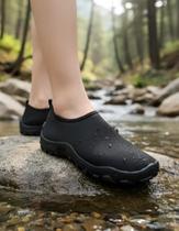 Sapatilha Aquatica Preta Secarapido Sola Fo Cinza Preto 33 B