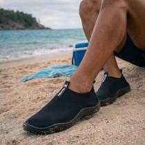 Sapatilha AquaVibe Neoprene Unissex Híbrida para Trilha Cachoeira Praia Piscina Camping Secagem Rápida e Solado Antiderrapante Reforçado