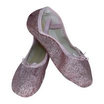 Sapatilha Ballet Glitter Rosa Adulto