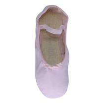 Sapatilha Ballet Lona Rosa Adulto