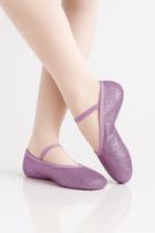 Sapatilha Ballet Meia Ponta com Glitter Sapatilha Ballet Meia Ponta com Glitter