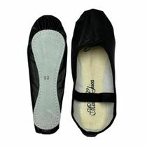 SAPATILHA BALLET SINTETICA material sintético PRETA