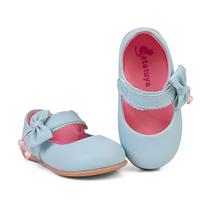 Sapatilha Bebê Menina Infantil Laço Azul Conforto Mz Shoes Sapatilha Bebê Menina Infantil Laço Azul Conforto Mz Shoes