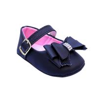 Sapatilha Bebê Menina Laço Chic Recém Nascido Direto Fabrica