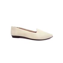 Sapatilha Beira Rio Slip Bico Fino 4136.394 Creme