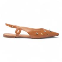 Sapatilha Belluno Slingback Bico Fino Tachas Sapatilha Belluno Slingback Bico Fino Tachas