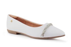 Sapatilha Bico Fino Feminina Santinelli Confort 1266-570