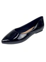 Sapatilha Bico Fino Verniz - Preto