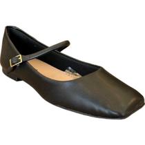 Sapatilha Boneca Bico Quadrado Tendência Moda 8330.15346 Sua Cia