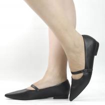 Sapatilha Boneca Couro