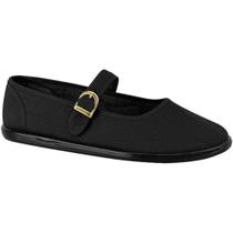 Sapatilha Boneca Feminina Elástico Pano Moleca Confortável 36 Sapatilha Boneca Feminina Elástico Pano Moleca Confortável 36