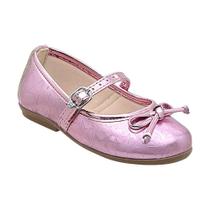 Sapatilha Boneca Infantil Guty Rosa Metal Pé com Pé 29315-601 Sapatilha Boneca Infantil Guty Rosa Metal Pé com Pé 29315-601