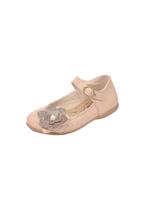 Sapatilha Boneca Infantil Menina Flor Brilho Pérola Marfim Sapatilha Boneca Infantil Menina Flor Brilho Pérola Marfim