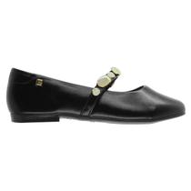Sapatilha Boneca Mary Jane Feminina Santinelli 1664 Preto Sapatilha Boneca Mary Jane Feminina Santinelli 1664 Preto