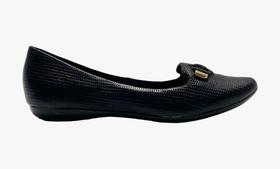 Sapatilha Bottero Bico Fino Casual Em Couro Ref. 353327