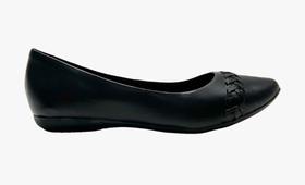 Sapatilha Bottero Casual Bico Fino Em Couro Ref. 353328