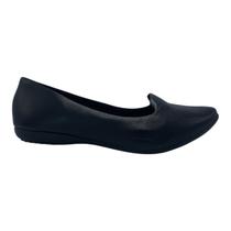 Sapatilha Bottero Couro Preto Slipper 353306