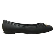 Sapatilha Casual de Enfeite Feminino Moleca 5829.100 Preto