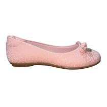 Sapatilha Casual Enfeite Laço Infantil Menina Molekinha 2083.1106 Rosa
