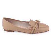 Sapatilha Casual Moleca 5737.212 tan tiras nó napa confort Sapatilha Casual Moleca 5737.212 tan tiras nó napa confort