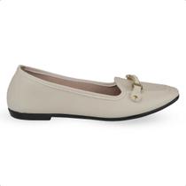 Sapatilha casual Moleca Fivela Bico Quadrado Baixo leve 5729.127