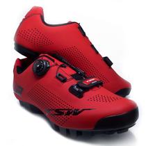 Sapatilha Ciclismo MTB TSW Smart Vermelho